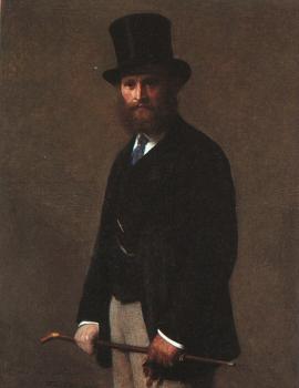 Henri Fantin-Latour : Portrait of Edouard Manet